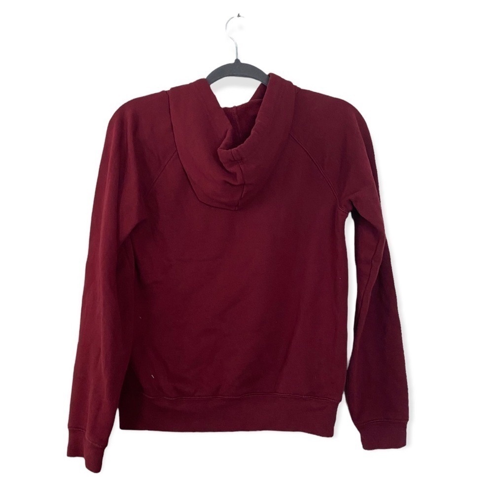 Forever 21 Hoodie Maroon Sightseeing City Graphic Sweatshirt Women’s Size Small - Picture 2 of 8